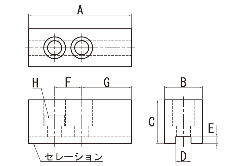 油圧・エアーチャック用生爪｜豊和工業｜HO1MAシリーズ